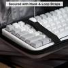 EVA Hard Shell Dustproof and Waterproof Keyboard Bag Mechanical Keyboard Storage Bag Suitable for 61/68/98%full-size Keyboards