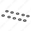 100x Seal Ring Rubber Orings 7.52*3.53*14.58mm For BMW Ford Fuel Injector Repair