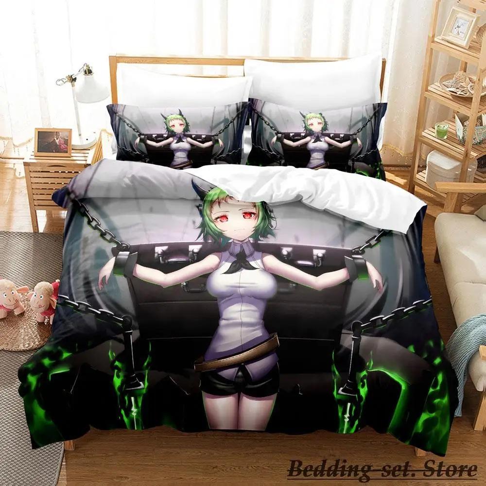 

Seraph of the end Bedding Set Cartoon Anime three-piece set Adult Kid Bedroom Duvetcover Sets 3D Kawaii drap de lit Tool 70x133cm 2pcs
