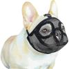 Dog Muzzle With Short Snout Adjustable Breathable Mesh Muzzle For English French Bulldogs Anti-bite Chewing