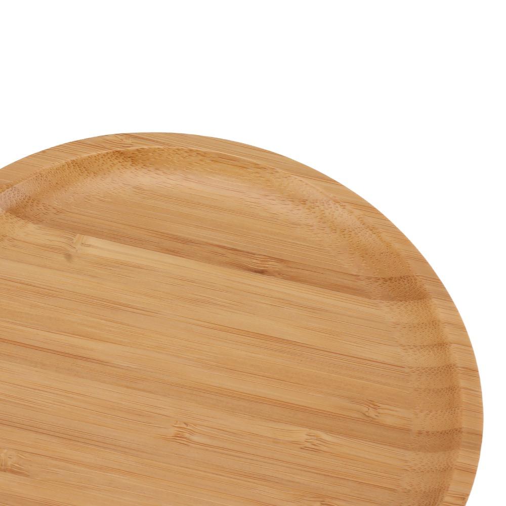 Smooth Fruit Plate Tall Foot Dessert Holder Easy To Wipe Display Platter Afternoon Tea