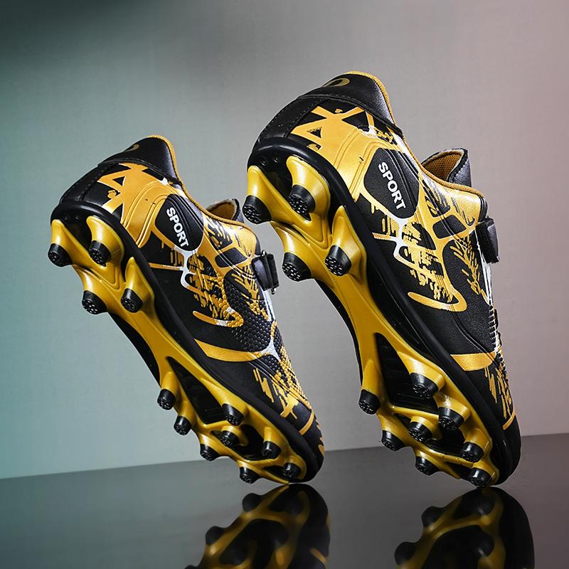 Football Shoes Chindren Soccer Shoes Kids Football Boots Boy Girls Professional Soccer Cleats Antiskid Chaussure Football TF/FG Outdoor Football Shoes
