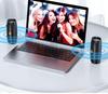 Portable Outdoor Dual-Bass Mini Smart Speaker with Card Slot and High-Quality Playback