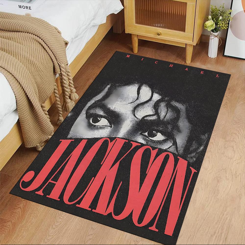 Michael Jackson Legend Carpet Suitable for Dormitory Outdoor Dining Room Study Room Anti-slip Rug Decorate Offices Wedding Party Gift