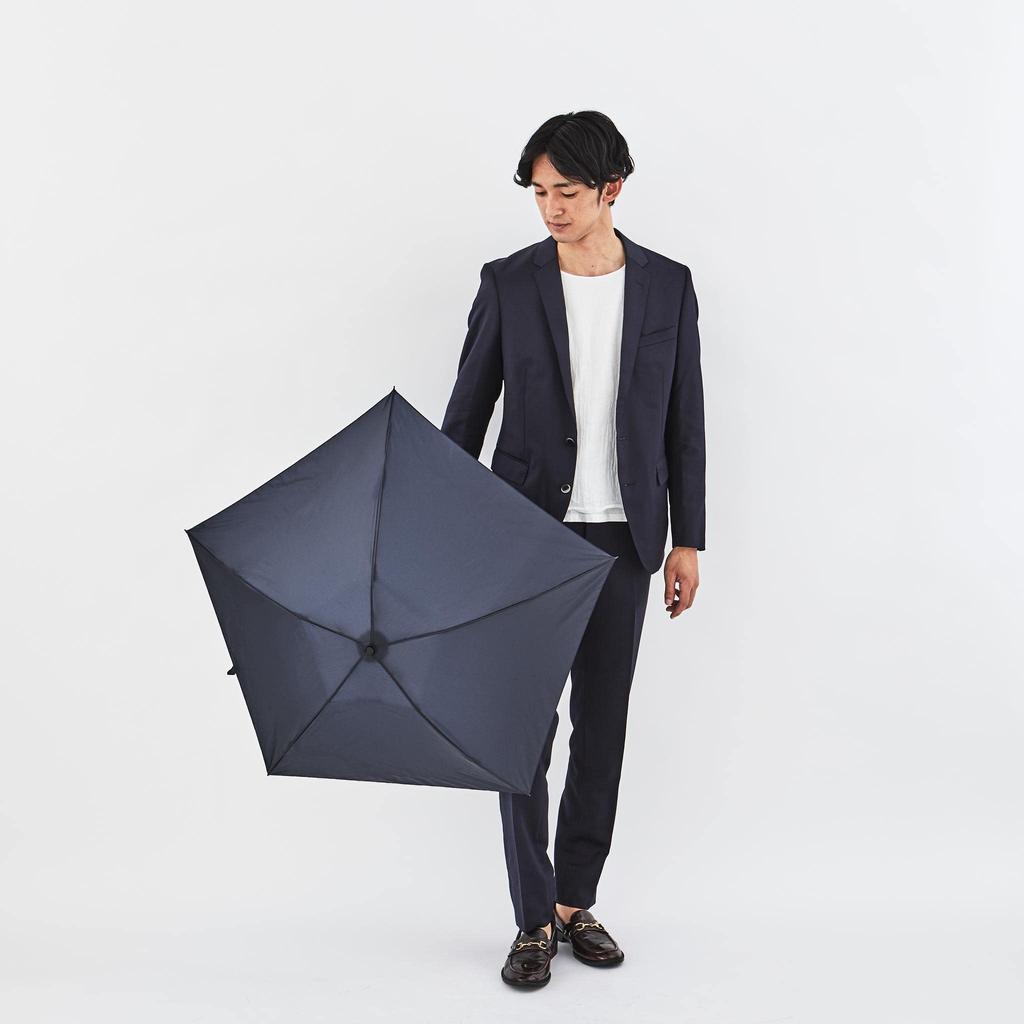 Pentagon27 Amvel 79 Super Lightweight and Large Folding Umbrella Pentagon LARGE Navy [Amvel] Grams, (Pentagon Large)