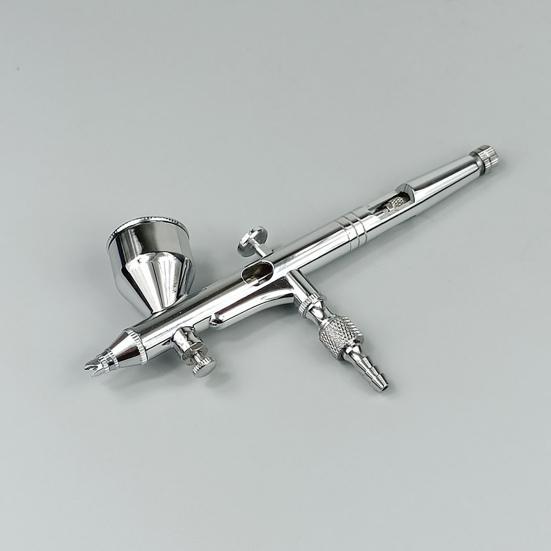 1 Σετ Airbrush Ελέγχου Διπλής Δράσης Εξωτερική Ρύθμιση Τροφοδοσίας Βαρύτητας Ακριβές ακροφύσιο Εργαλείο Μακιγιάζ Airbrush Nail Art