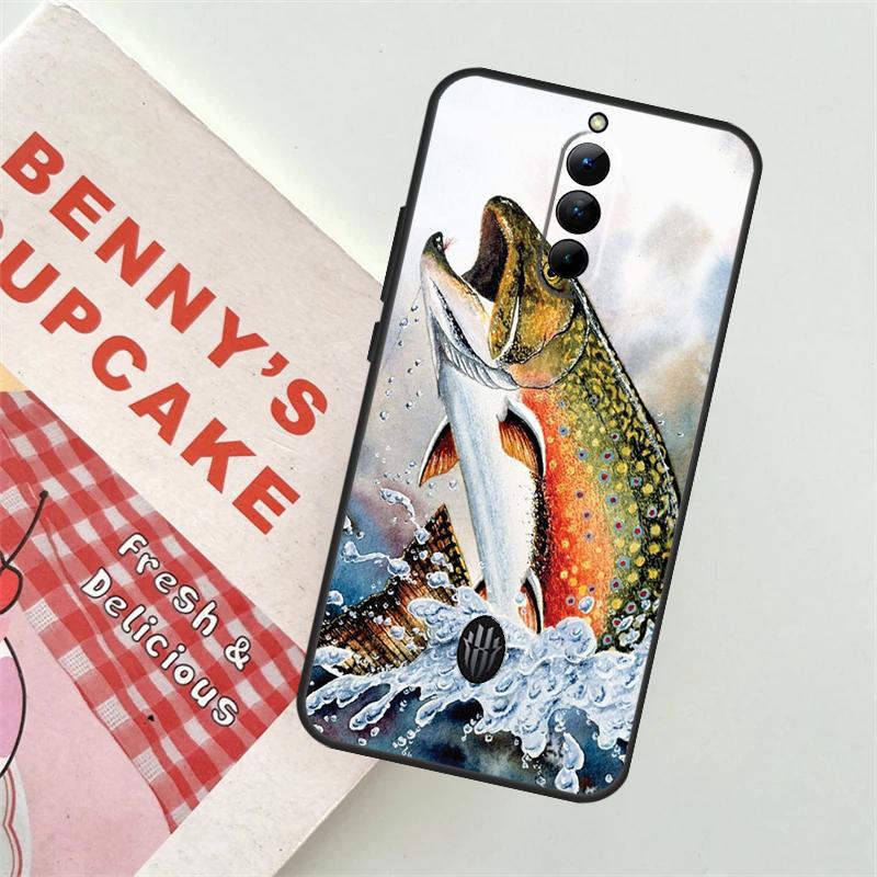 Trout Fishing Soft Case For ZTE Nubia Red Magic 9 Pro Plus 8 8S Pro 6S 7S 6 7 Pro 5S 5G 6R Back Cover
