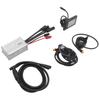 Electric Bike Motor Controller 15A Common Speed Controller 36V 48V with GD01 Panel 1 to 2 Cable Fully Waterproof Kit