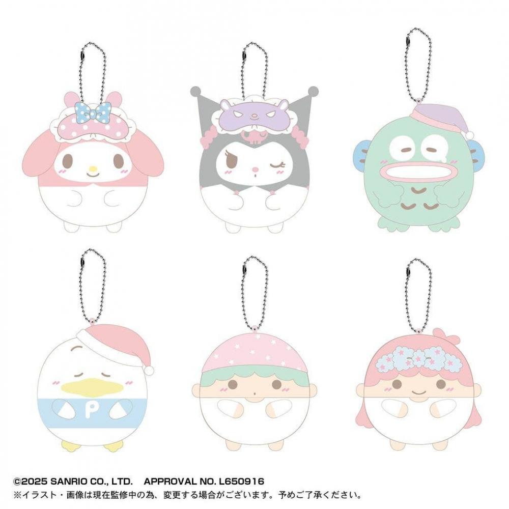 Sanrio Sanrio Персонажи Fuwakororin 7 1 коробка 6 шт Sr 129