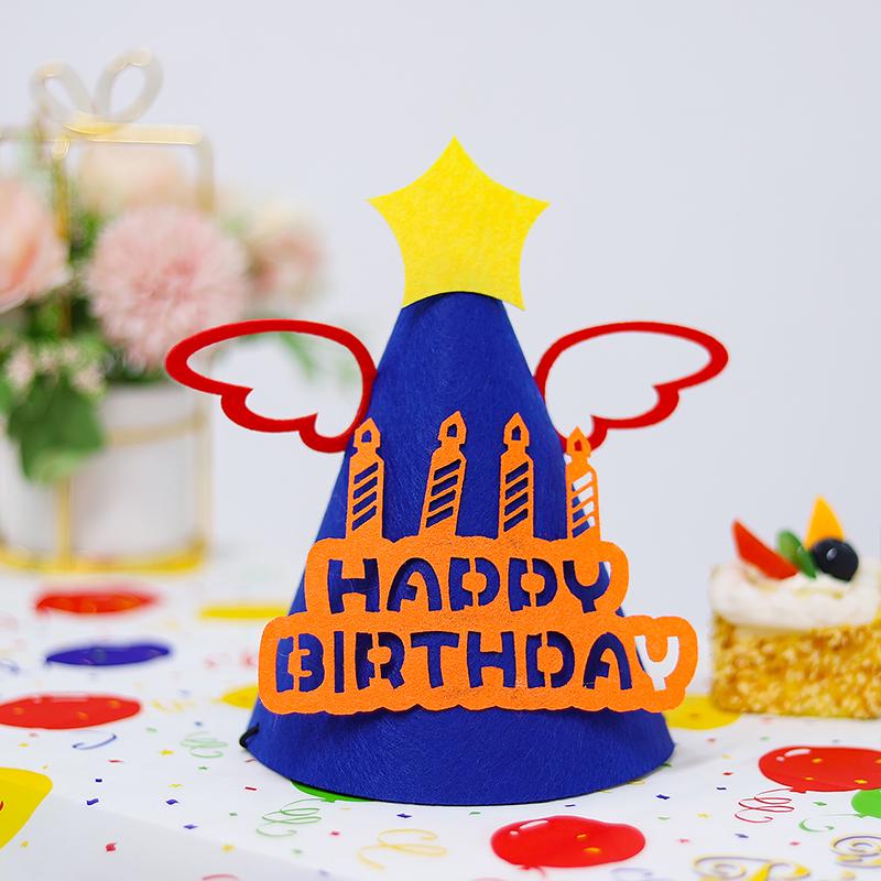 Kawaii Korean Smile Face Cake Topper for Baby's First Birthday