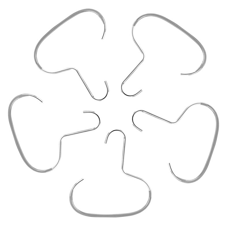 

Модный металлический настенный стеллаж для хранения шляп, многофункциональное хранение для бейсболок, шарфов, ремней, практичные крючки, хозяйственные крючки 5pcs