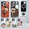 Funny Mr B- BeanS Phone Case For iPhone17,16,15,14,13,12,11 Plus,Pro Magnetic with Magsafe Wireless Charging