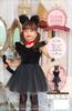 Clearstone Petit Chat Noir Black Cat Cosplay Costume for Black Kids, Girls, 120cm,
