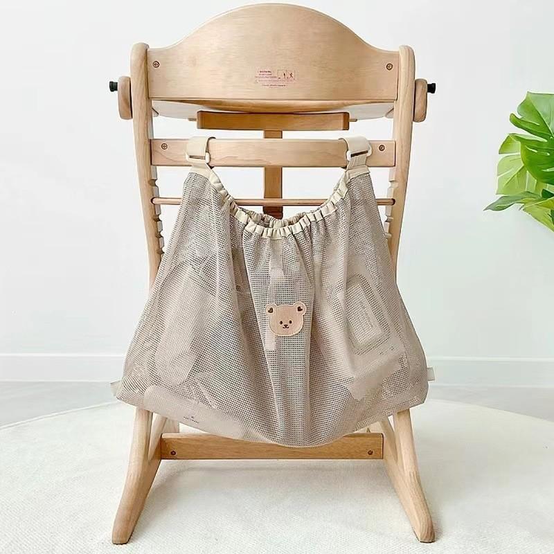 Wiederverwendbare Kinderwagen-Hängetasche Sommer-Netz-Kinderwagentasche Windel-Organizer Babyartikel Windeltasche Große Kapazität Kinderwagenzubehör