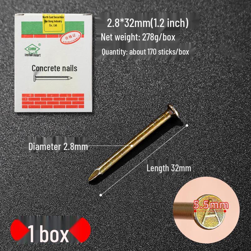 Long Cement Steel and Iron Nails for Wall and Woodworking