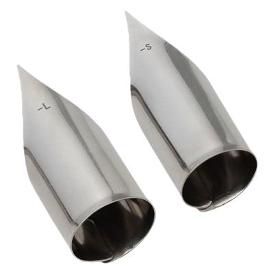 2Pcs Professional Finger Corner Turner Ergonomic Stainless Steel Fabric Corner Flipping Sewing Aid for Quilting Sewing