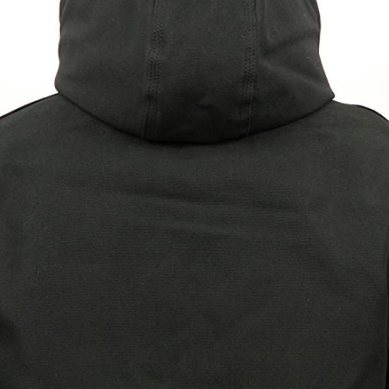 Men's Carhartt authentic outerwear jacket, quilted flannel lined duck active jacket J140, black, medium