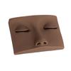 Lash Mannequin Head Removable Silicone Replacement Eyelash Mannequin Head for Training