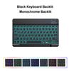 10 inç Arka Aydınlatmalı Bluetooth Klavye Fare IOS Android Windows İçin, iPad İçin Arka Aydınlatmalı Klavye, Samsung Tablet İçin Kablosuz Teclado