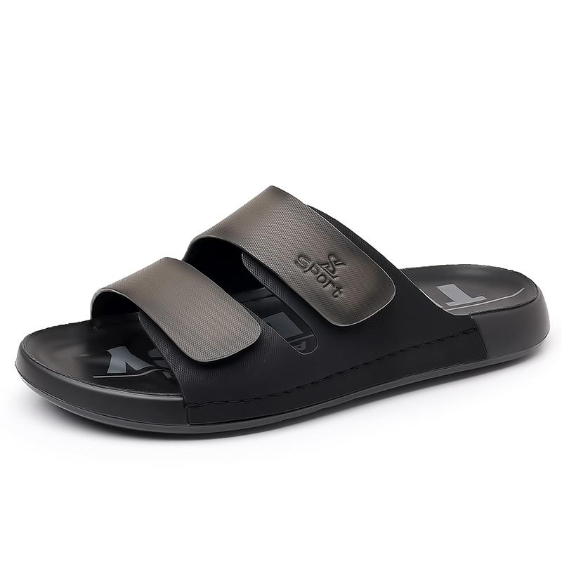 

Fashion New Arrival Summer Men s Slippers Mules Outdoor Half Drag Antiskid Sandals Street Style Male Wading Aqua Shoes Man Flip-flops 44