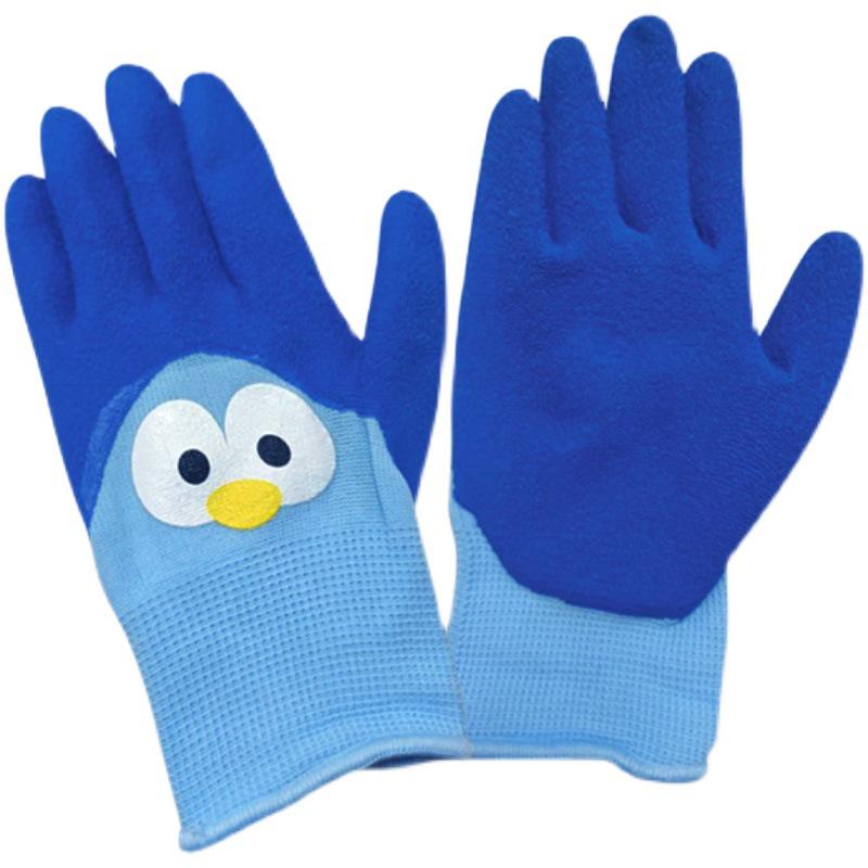 Kid's Waterproof Non-Slip Gloves for Gardening, Beachcombing, and Outdoor Activities