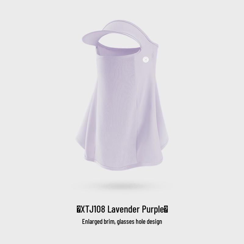 Women's Summer Ice Silk Sun Mask: Outdoor Golf, Sports, Cycling Face Protection Headscarf Veil (XTJ72)