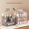 Luxury Large Capacity Cosmetic Storage Box with Drawers for Desktop or Dressing Table