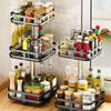 2-Tier 360° Rotating Spice Rack Organizer
