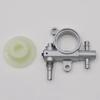 A77T-20Set 2500/3800 Chainsaw Spare Parts Chainsaw Oil Pump With Worm Drive Gear Fit For Chain Saw 25CC/38CC