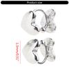 Heart Non Pierced Stud Earrings Minimalist Tiny Heart Stud Earring Jewelry Birthday Valentines Day Gifts for Women Girl