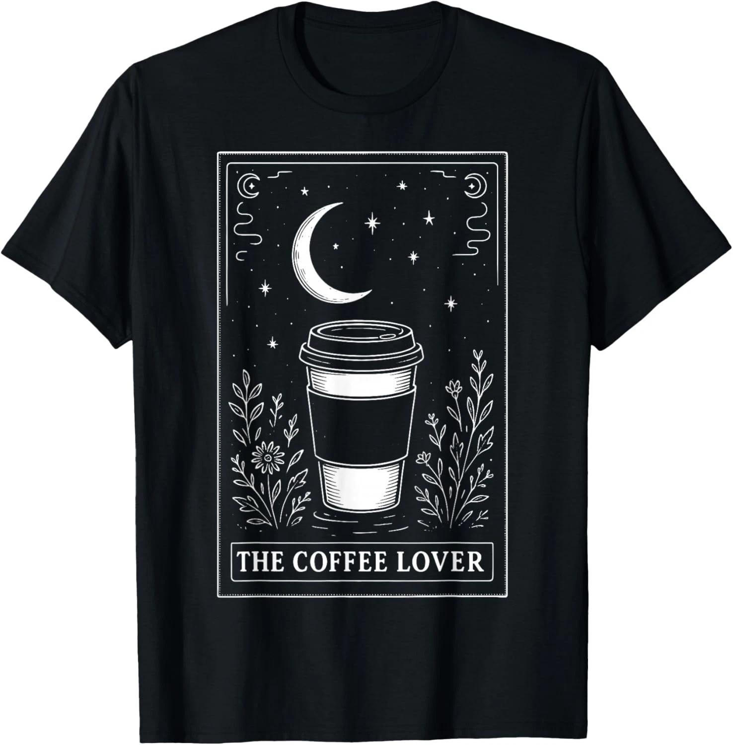 

The Coffee Lover Tarot Card Gift Unisex T-Shirt 3XL