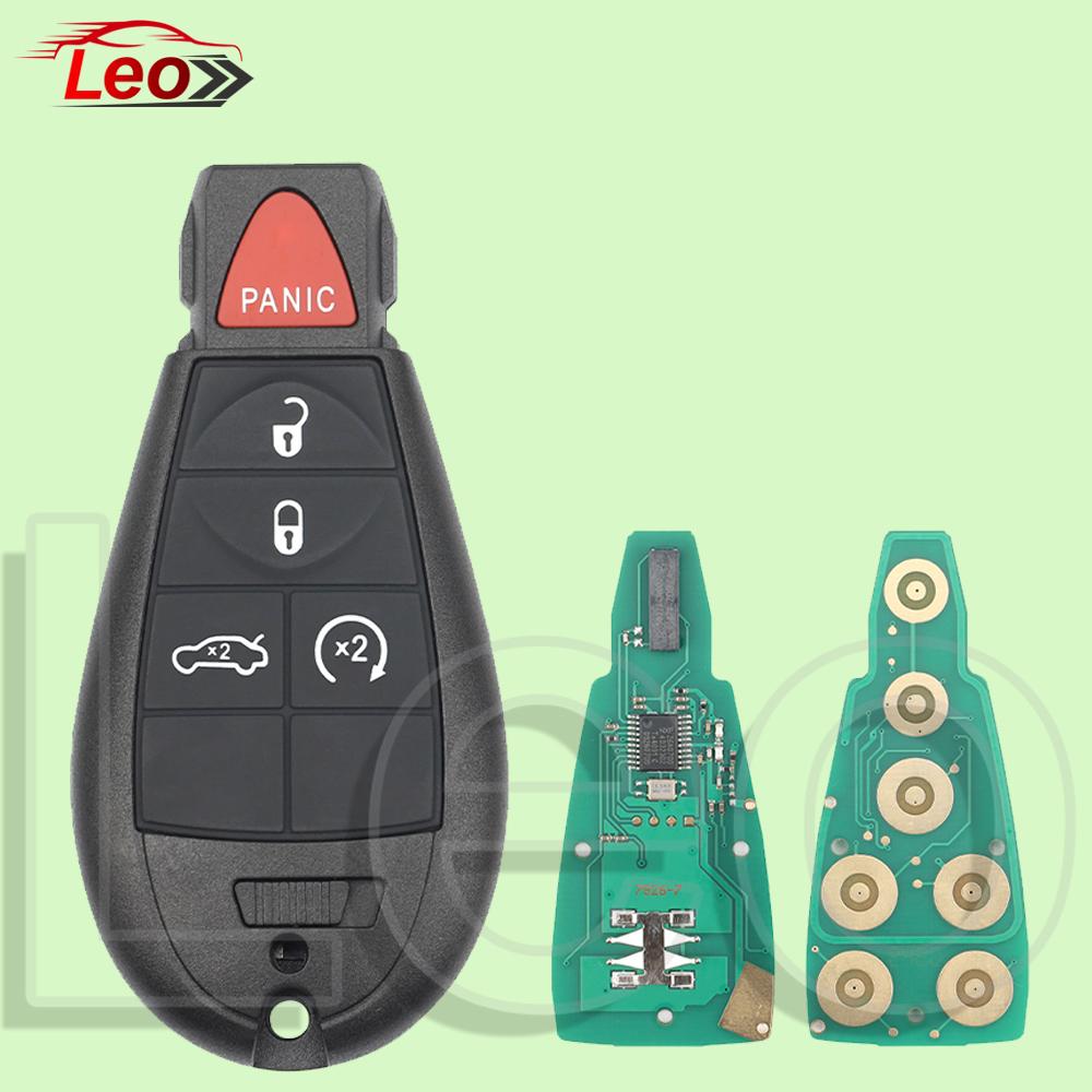 Leo M3N5WY783X Car Smart Remote Key For Chrysler Jeep Grand Cherokee Dodge RAM Chrysler Town&Country NO Keyless 433MHz ID:46CHIP