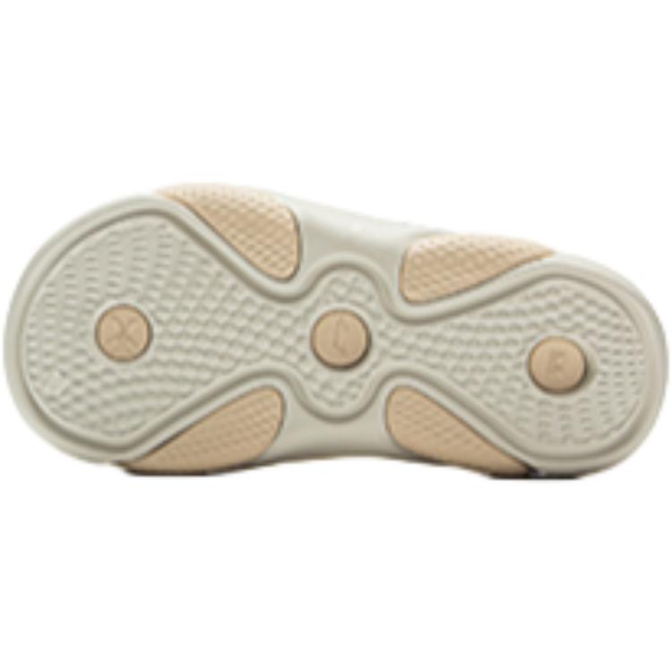 Li Ning Sports Lifestyle Series Casual Soft Wear-Resistant Waterproof Low-Top Slippers Kids Slippers Silver-Grey YKOV002-3