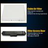 Air Filter Kit Cabin Air Filter & Filter Access Door 68052292AA 68318365AA for RAM 1500 2500 3500 Cabin
