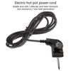 Cooking Device Power Cord Featuring 5 Temperature Setting Flame Retardant Materials and British Compliance