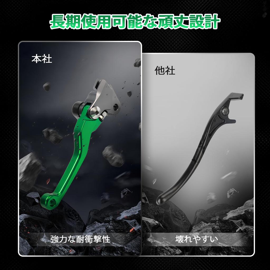 JFG Motorcycle Brake Clutch Levers Set Adjustable Folding Aluminum For YZ125/250/250F/450F KX250F/450F/250 Motorcycle - Gurin