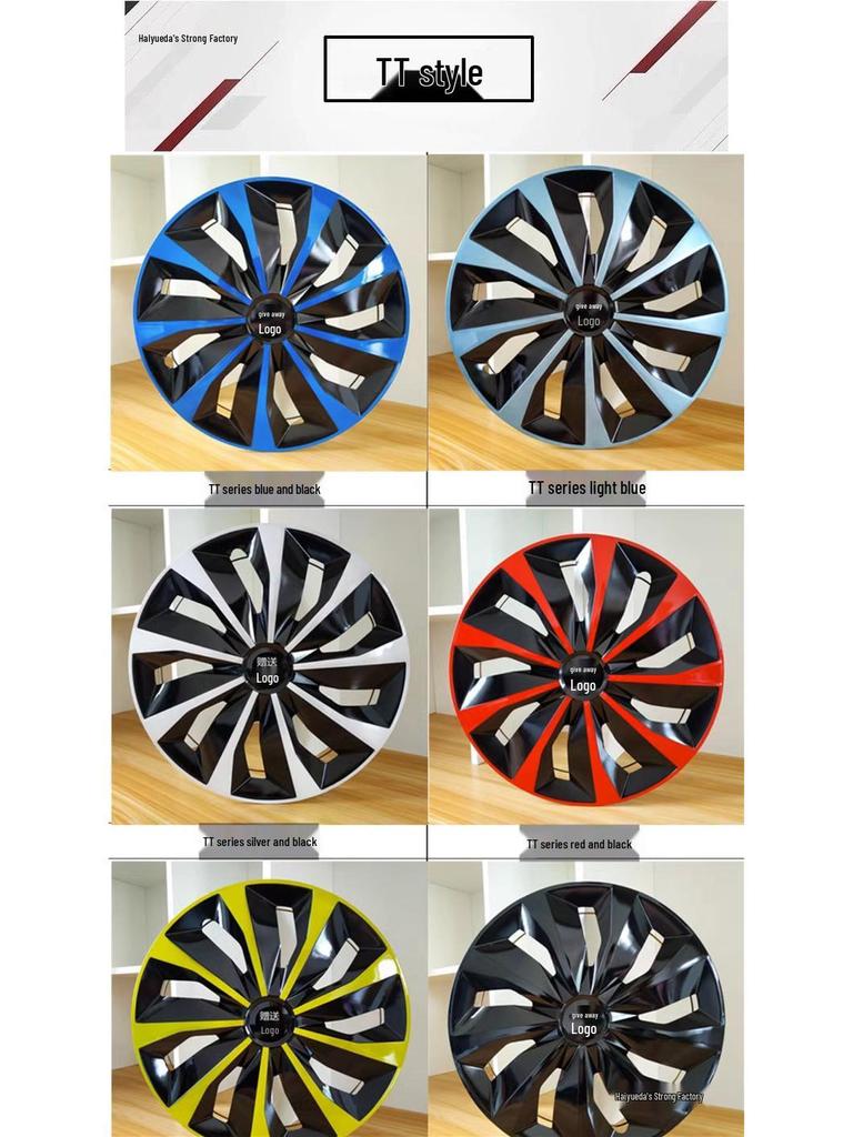 Fits 2009-2013 Honda Fit and 15-inch Honda City: Wheel Covers, Steel Rim Decor, Tire Caps, Wheels.