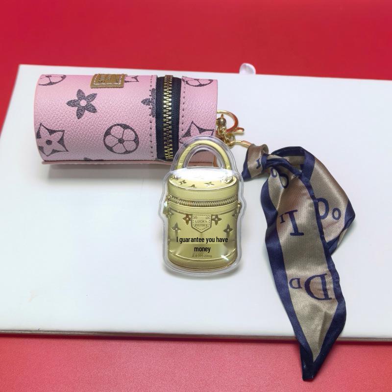 999 Pure Gold Red Envelope Money Charm and Car Keychain