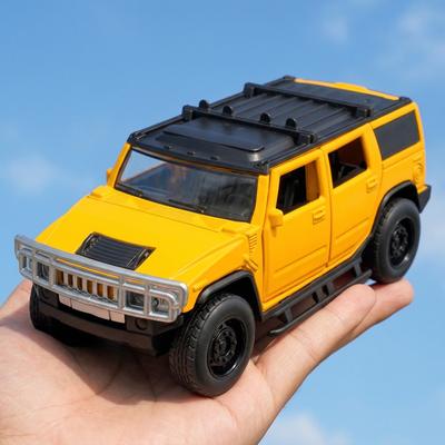 1:32 Hummer H2 Offroad SUV Legierung Metall Druckguss Modellauto Hohe Simulation Sammlung Zuhause Trendige Ornamente Sammlung Hobby Geschenk