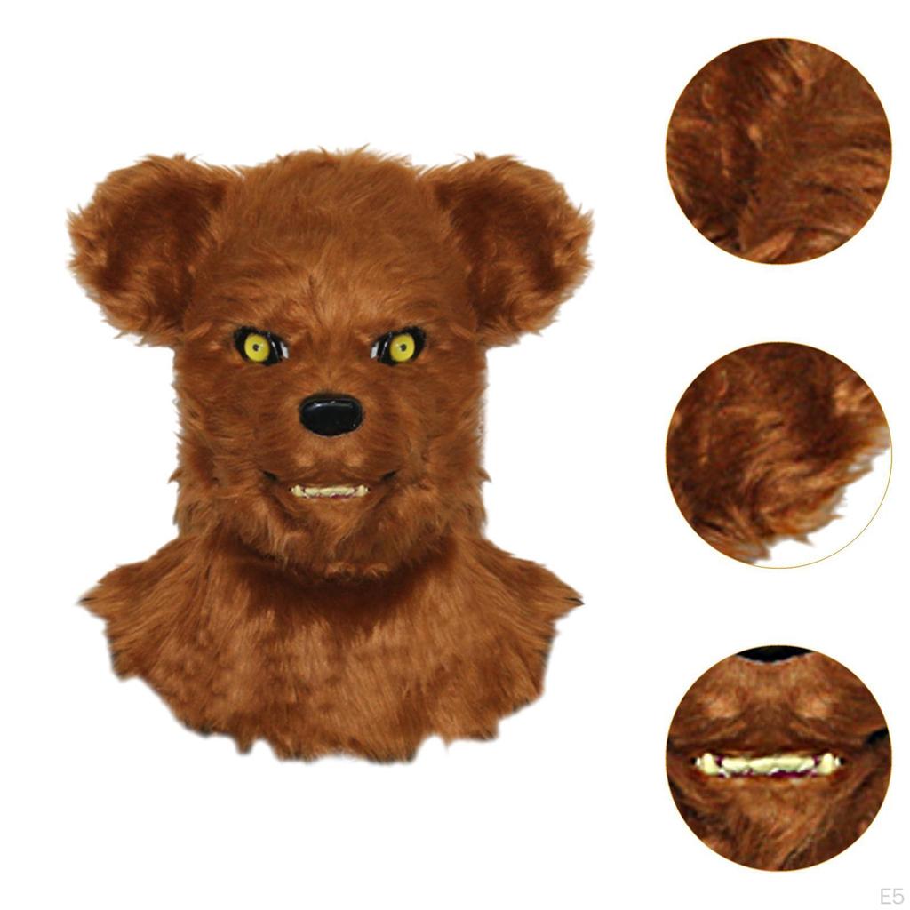 Animal Head Costume Mask for Halloween Role-Playing Fun