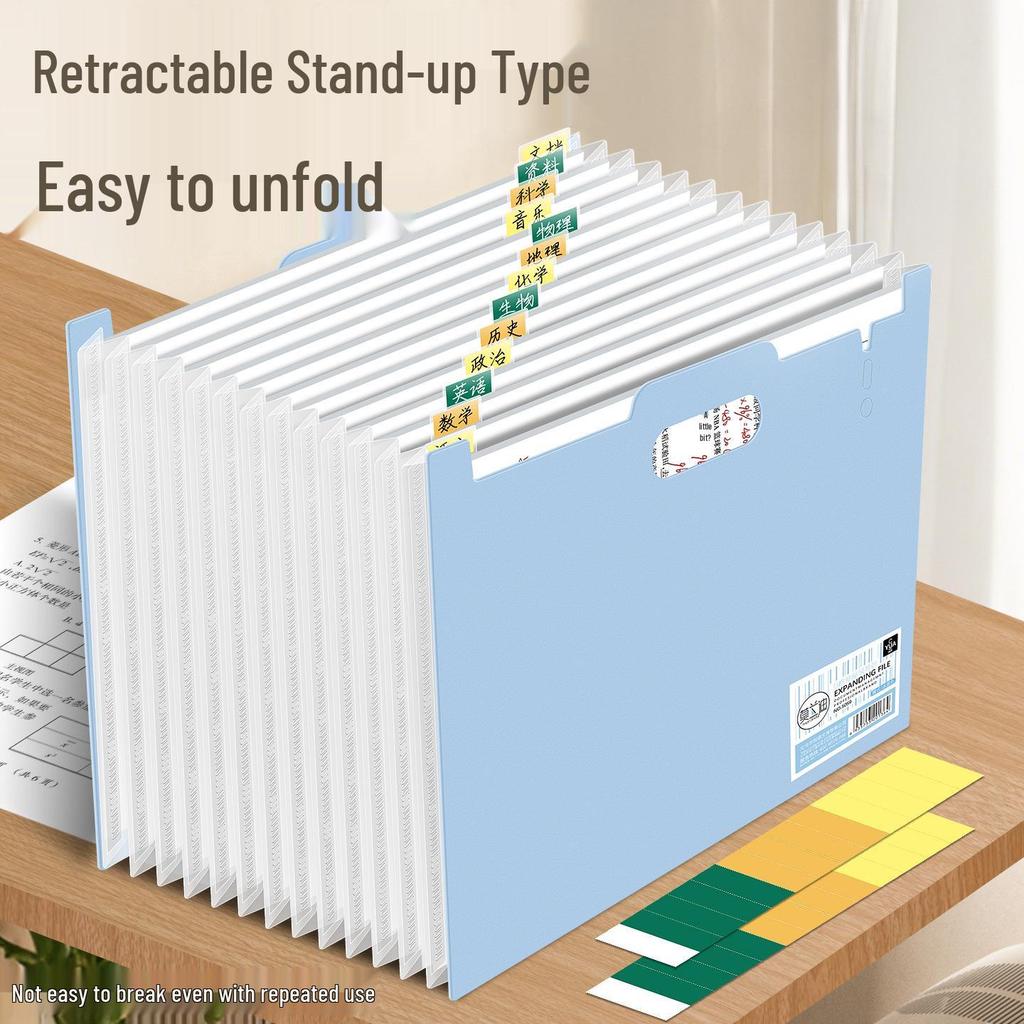 Good 5058 A4 Test Paper Storage and Organizer Folder for Students