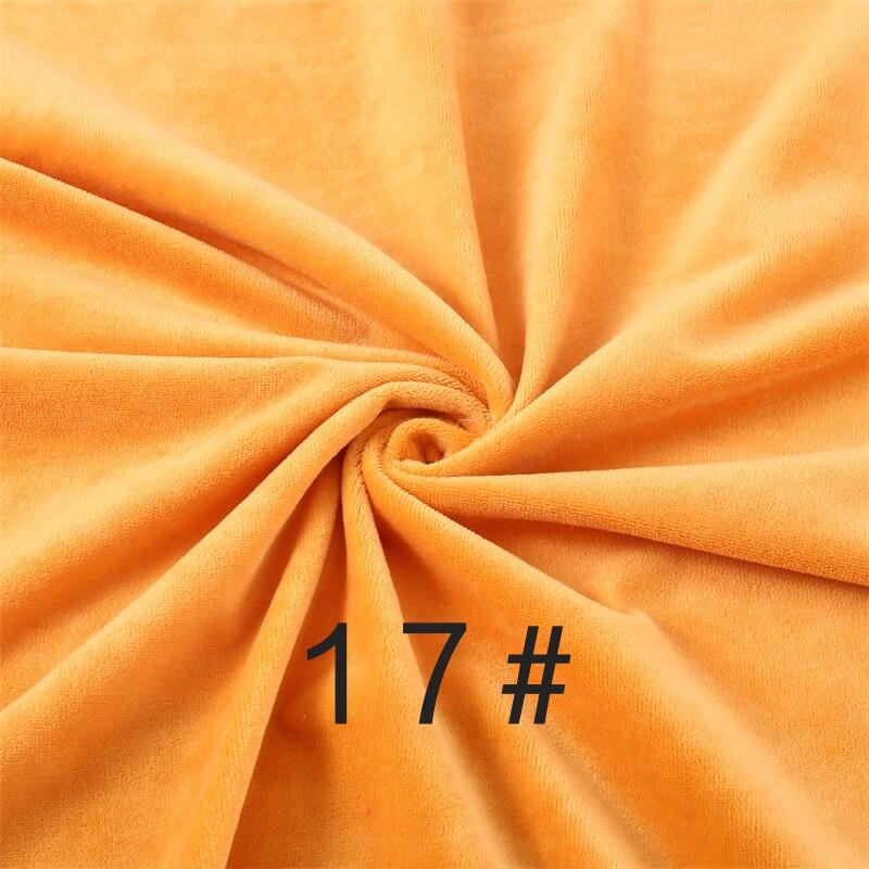 New 50x50cm Doll Skin Fabric Factory Special Skin Color Fabric Crystal Super Soft Short Plush Fabric 20 Color DIY Handmade Cloth