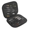 28PCS Hunting Supplies Cleaning Kit Copper Barrel Cleaning Rod Kit with Carrying Case for Pipe Dust