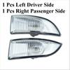 Car Side Mirror Turn Signal Light Lamp Indicator Blinker Cover Left  or Right  For Renault Fluence Laguna Latitude Megane Scénic