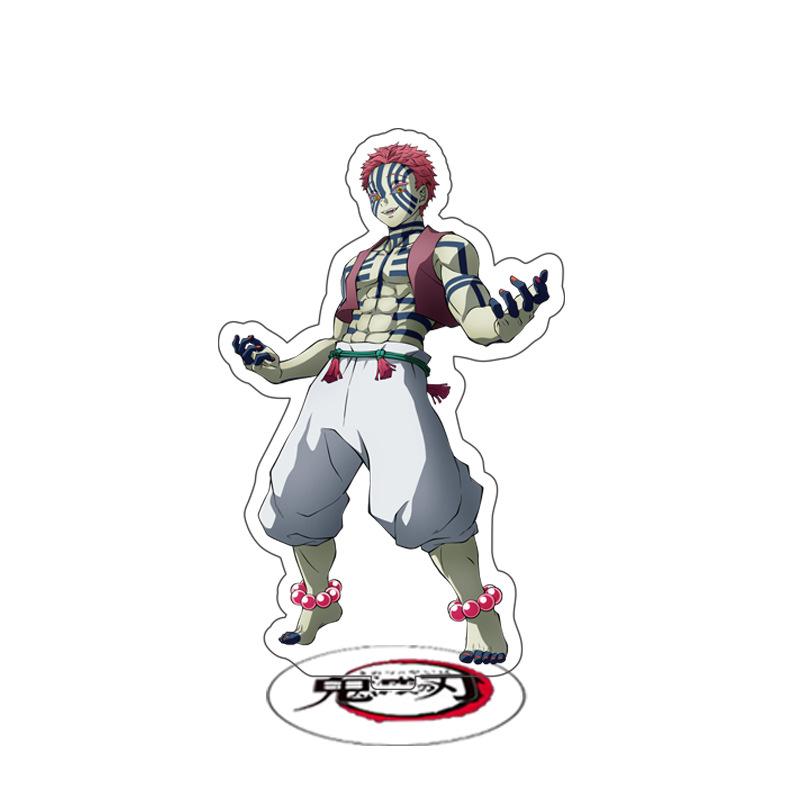 Double Sided New Demon Slayer Acrylic Stand Figures Tanjiro Nezuko Shinobu Giyu Anime Merchandise Collectible Display Decor