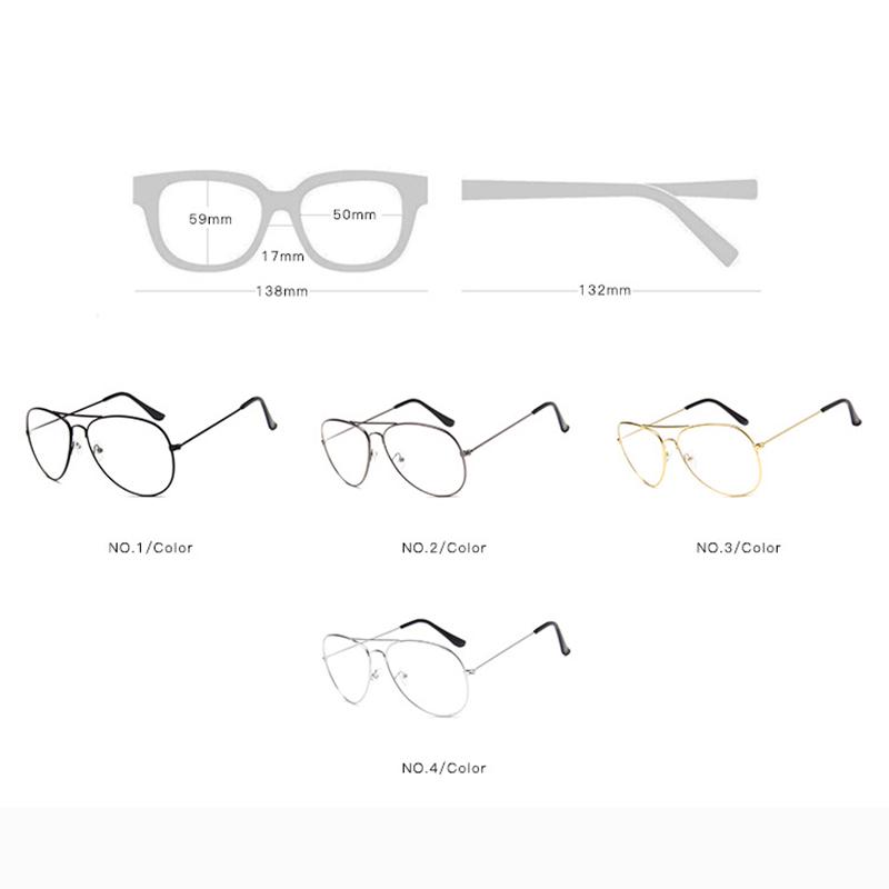 pilot style eyeglasses