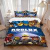 Inside Roblox Universe Print 3Pcs Bedding Set,Duvet Cover with 2 Bedro,Pillowcase Home Birthday Gift