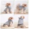 Weiche Fleece Hundekleidung Süßer Hoodie Mantel Für Kleine Mittlere Hunde Katzen Herbst Winter Welpen Kapuzenjacke Pullover Mops Kleidung