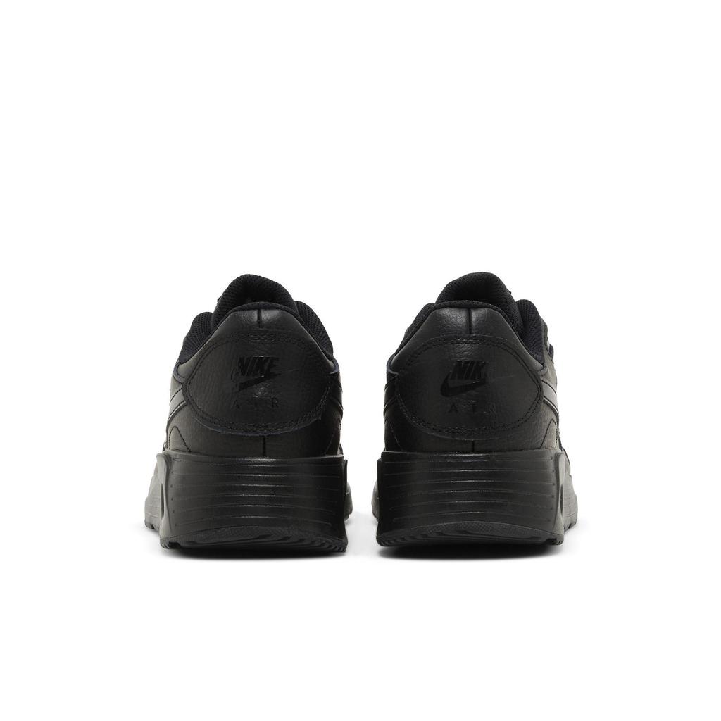 Nike Air Max SC Leather 'Triple Black' (Unisex) Black / Black / Black Running Shoes DH9636 001