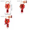 Traditional New Year Decorations Handcrafted Door Handle Decorations  Spring Festival